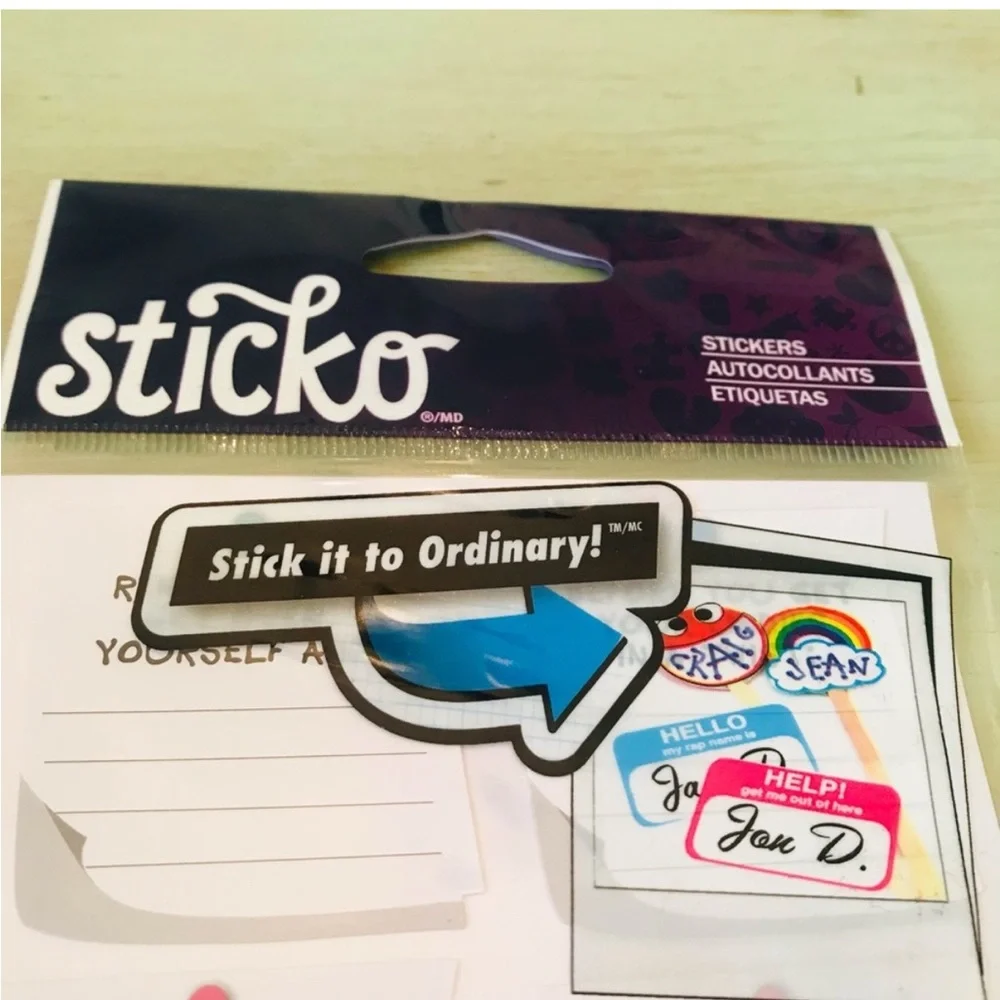Sticko Reminder Labels 14 Planner Stickers